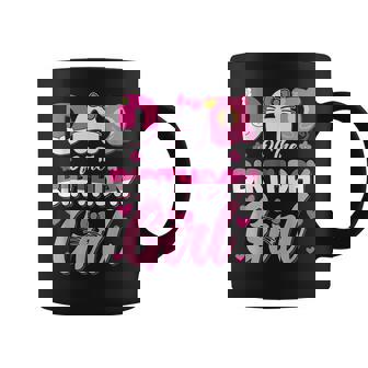Dad Of The Birthday Girl Cat Kitty Family Matching Coffee Mug | Mazezy