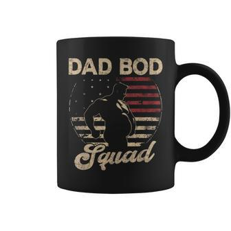 Dad Bod Squad Flag Us Beer Belly Posing Father's Day Coffee Mug - Thegiftio UK