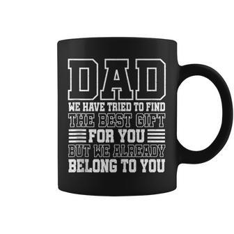 Dad From Daughter Son Wife Daddy Papa Husband Fathers Day Coffee Mug - Thegiftio UK