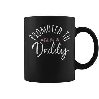 Dad Est 2024 Soon To Be Dad Promoted To Daddy Fathers Day Coffee Mug - Thegiftio UK