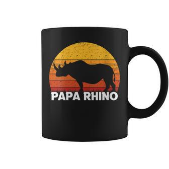 Dad Father Dads Grandpa Papa Rhino Coffee Mug - Monsterry UK