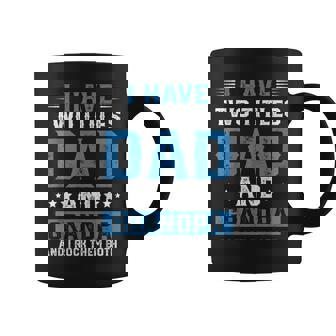 Dad Grandpa Best Grandpa For Fathers Day Coffee Mug - Thegiftio UK