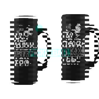 Dad Grandpa Pickleball Legend Player Pickle Ball Coffee Mug - Thegiftio