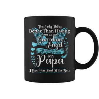 For My Dad In Heaven I Love You Miss You Memorial Day Coffee Mug - Monsterry