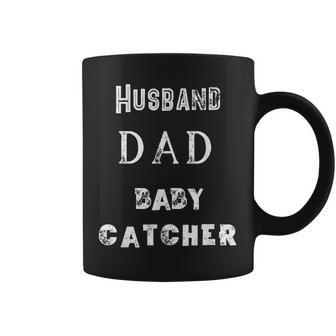 Dad Husband Baby Catcher Coffee Mug - Monsterry DE