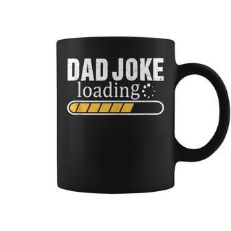 Dad Joke Loading Retro Fathers Day Dad Quotes Coffee Mug - Thegiftio UK