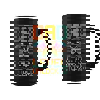 Dad Level Unlocked Gamer Father's Day Promoted To Daddy Coffee Mug - Thegiftio