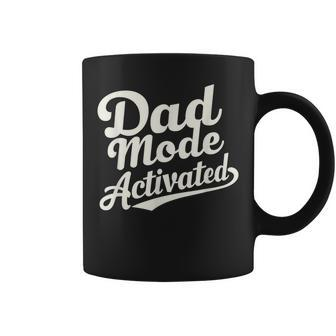 Dad Life Dad Mode Activated Quote Father's Day Dad Bod Coffee Mug - Seseable