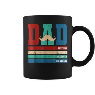 Dad The-Man The Myth The Legend Happy Father's Day Costume Coffee Mug - Thegiftio UK