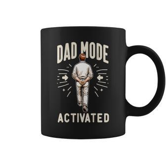 Dad Mode Activated Quote Dad Facts Father's Day Coffee Mug - Seseable