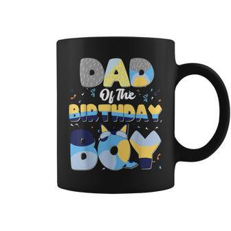 Dad And Mom Birthday Boy Dog Family Matching Coffee Mug | Mazezy DE