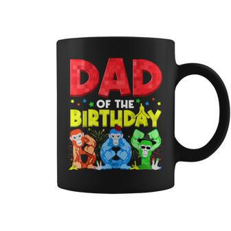 Dad And Mom Birthday Boy Gorilla Game Family Matching Coffee Mug - Monsterry UK