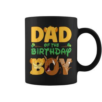 Dad And Mom Birthday Boy Lion Family Matching Father Day Coffee Mug - Monsterry