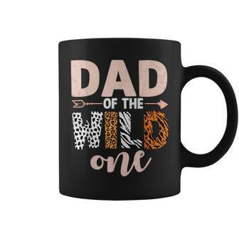 Dad And Mom Of The Wild One Birthday Girl Family Party Decor Coffee Mug - Monsterry CA