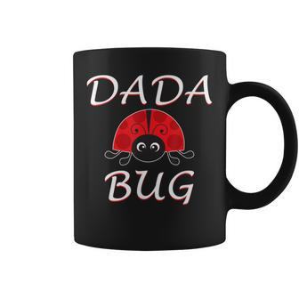 Dada Bug Ladybug Dad Announcement Coffee Mug - Monsterry UK