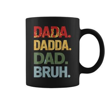 Dada Daddy Dad Bruh For Dads Happy Father's Day Coffee Mug - Thegiftio UK