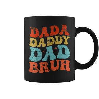 Dada Daddy Dad Bruh Fathers Day Vintage Father For Men Coffee Mug - Monsterry DE