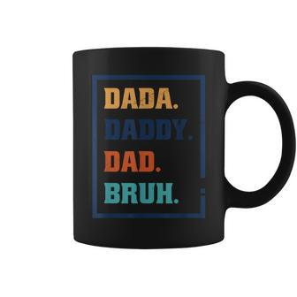 Dada Daddy Dad Bruh Fathers Day Graphic Coffee Mug - Monsterry