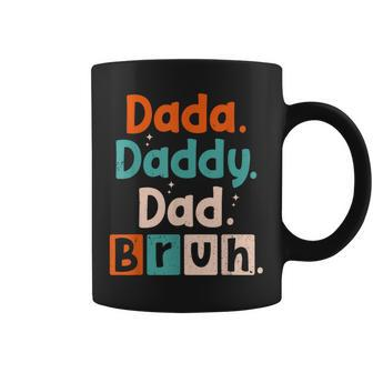 Dada Daddy Dad Bruh Dad Father's Day Men's Coffee Mug - Seseable