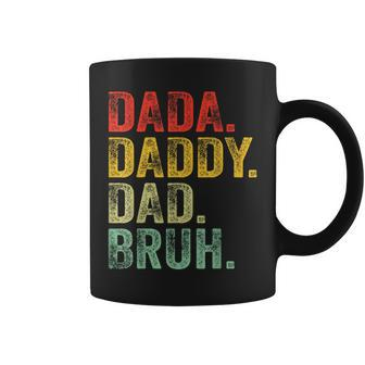 Dada Daddy Dad Bruh Fathers Day Dad Vintage Coffee Mug - Monsterry UK