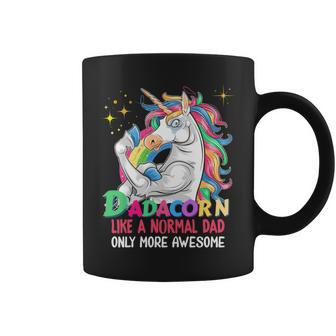 Dadacorn Muscle Unicorn Familienmatching Für Papa-Liebhaber Tassen - Geschenkecke