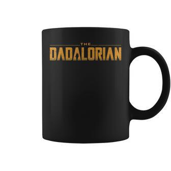 The Dadalorian Father's Day Mens Coffee Mug | Crazezy