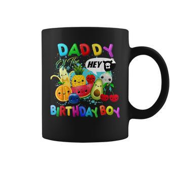 Daddy Of The Birthday Boy Family Fruit Birthday Party Coffee Mug - Seseable