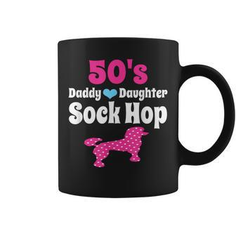 Daddy Daughter Dance 1950S Sock Hop Pink Poodle Coffee Mug - Monsterry DE