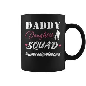 Daddy And Daughter Squad Children Dad Papa Fathers Day 2024 Coffee Mug - Seseable