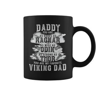 Daddy Is My Favourite Viking Father's Day Coffee Mug - Monsterry