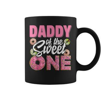 Daddy Of The Sweet One Birthday 1St B-Day Donut One Party Coffee Mug - Thegiftio UK