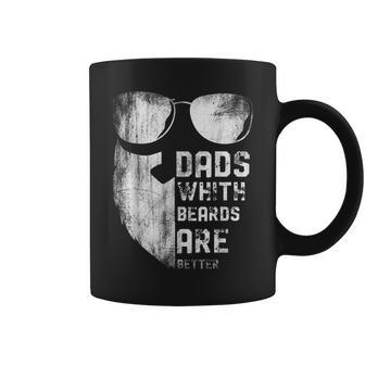 Dads With Beards Are Better Father's Day Coffee Mug - Monsterry AU