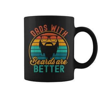 Dads With Beards Are Better Father's Day Joke Coffee Mug - Thegiftio UK