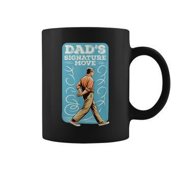 Dad's Signature Move Dad Meme Grandfather Father's Day Coffee Mug - Monsterry