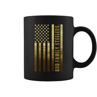 Damen God Family Slers Pro Us Flag Atertag Papa Geschenk Mit-Ausschnitt Tassen - Geschenkecke