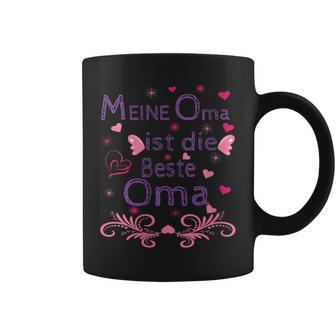 Damen Meine Mama Ist Die Beste Mutti Muttertag Oma Geschenk Spruch Mit-Ausschnitt Tassen - Geschenkecke