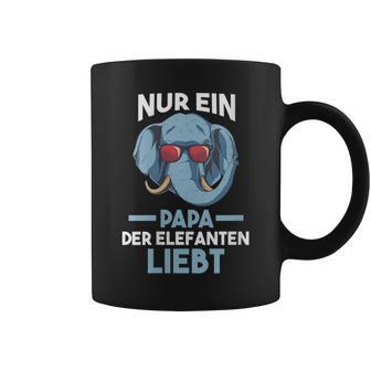 Damen Papaateratertag Elefantpapa Elefant Mit-Ausschnitt Tassen - Geschenkecke