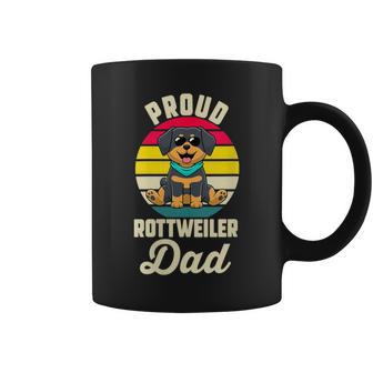 Damen Stolzer Rottweiler Papa Rottweiler Papa Mit-Ausschnitt Tassen - Geschenkecke