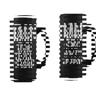 Damian The Man The Myth The Legend First Name Damian Coffee Mug - Seseable