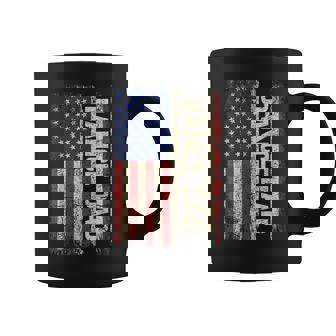 Dance Dad Us American Flag Dancer Dancing Father Men Coffee Mug | Seseable CA