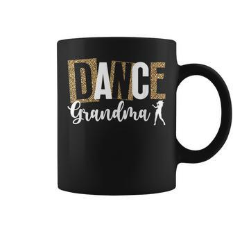 Dance Grandma Of A Dancer Grandma Leopard Dancing Grandma Coffee Mug - Thegiftio UK