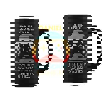 Daniel Name Personalized Legendary Gamer Coffee Mug - Monsterry
