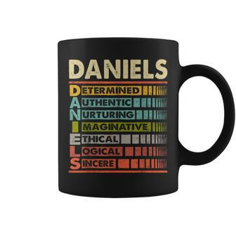 Daniels Family Name First Last Name Daniels Coffee Mug - Seseable