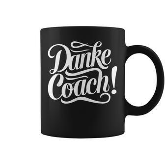 Danke Coach Trainer Abschied Fitness Fussball Tassen - Geschenkecke