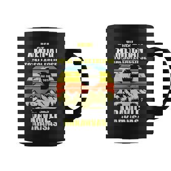 Danville Arkansas Total Solar Eclipse 2024 Coffee Mug - Thegiftio