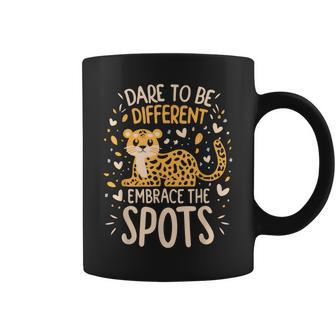 Dare To Be Different Embrace The Spots Coffee Mug - Monsterry UK