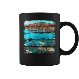 Dare To Explore Boat Coffee Mug - Monsterry AU