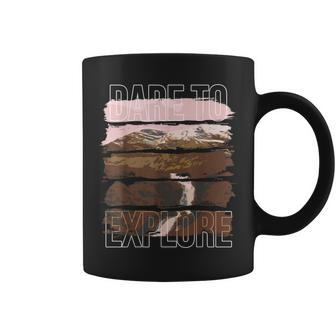 Dare To Explore Nature Coffee Mug - Monsterry DE