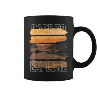 Dare To Explore Ocean Coffee Mug - Monsterry DE