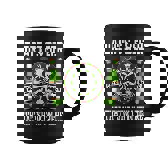 Darts And Beer That's Why I'm Here Darts Coffee Mug - Thegiftio